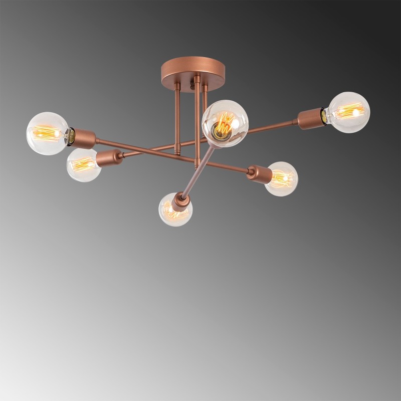 Opviq Chandelier Flower - 173-AV Copper