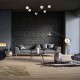 Chandelier Flower - 174-AV Black Opviq Chandelier Flower - 174-AV Black