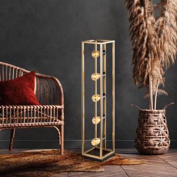 Floor Lamp Kafes 13745 - Gold Gold