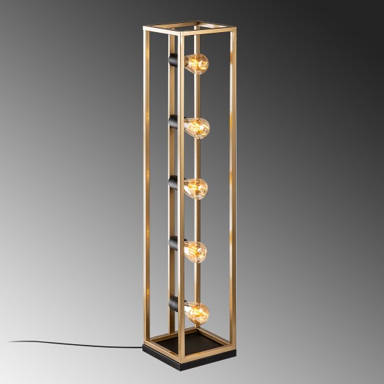 Floor Lamp Kafes 13745 - Gold Gold Floor Lamp Kafes 13745 - Gold Gold