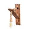 Opviq Wall Lamp Erebos - 115-A Wooden