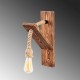 Opviq Wall Lamp Erebos - 115-A Wooden