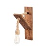 Opviq Wall Lamp Erebos - 115-A Wooden