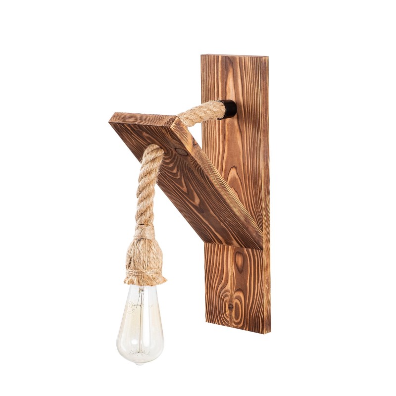 Opviq Wall Lamp Erebos - 115-A Wooden