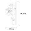 Wall Lamp Erebos - 117-A Wooden