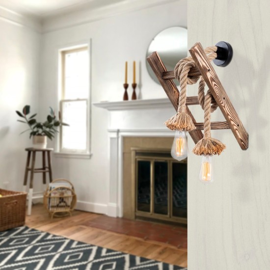 Wall Lamp Erebos - 120-A Wooden Opviq Wall Lamp Erebos - 120-A Wooden