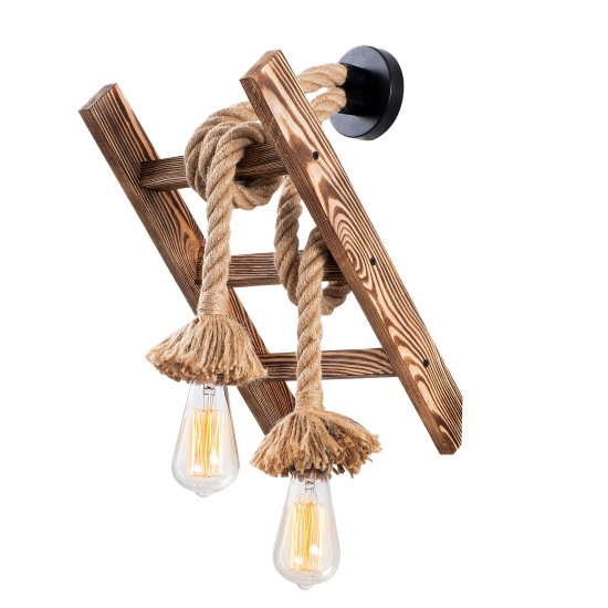 Wall Lamp Erebos - 120-A Wooden Opviq Wall Lamp Erebos - 120-A Wooden