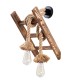 Wall Lamp Erebos - 120-A Wooden Opviq Wall Lamp Erebos - 120-A Wooden