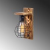 Opviq Wall Lamp Erebos - 121-A Wooden