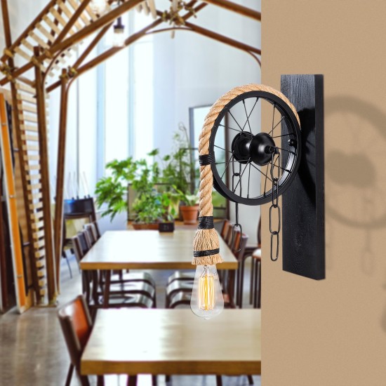 Wall Lamp Erebos - 123-A Black Wall Lamp Erebos - 123-A Black