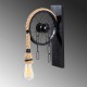 Wall Lamp Erebos - 123-A Black Wall Lamp Erebos - 123-A Black