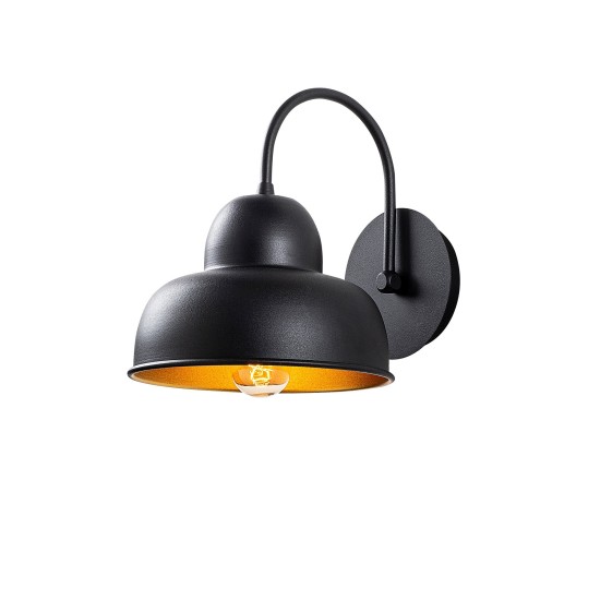 Wall Lamp Berceste - 180BLACK-A Black Wall Lamp Berceste - 180BLACK-A Black