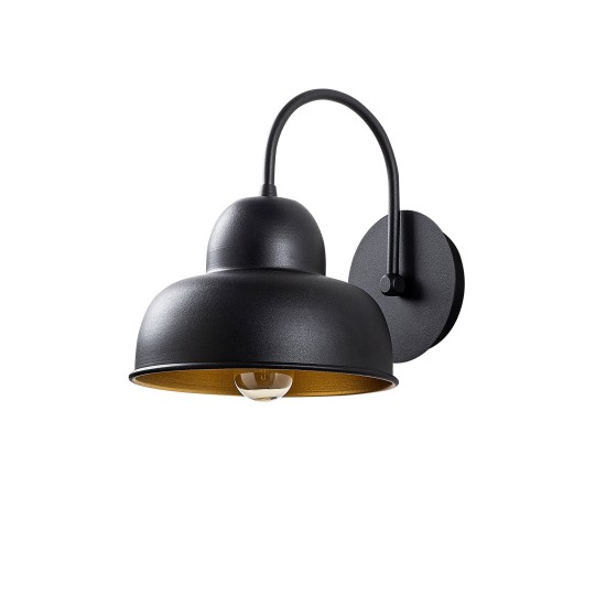 Wall Lamp Berceste - 180BLACK-A Black Wall Lamp Berceste - 180BLACK-A Black