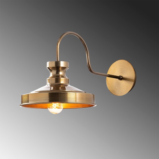 Wall Lamp Berceste - 182VINTAGE-A Gold Opviq Wall Lamp Berceste - 182VINTAGE-A Gold