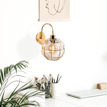 Wall Lamp Safderun - 402-A Gold