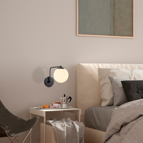 Wall Lamp Daisy-147-A Black