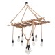 Chandelier Erebos - 103-AV Wooden Chandelier Erebos - 103-AV Wooden