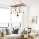 Chandelier Erebos - 103-AV Wooden Chandelier Erebos - 103-AV Wooden