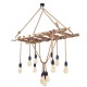 Chandelier Erebos - 103-AV Wooden Chandelier Erebos - 103-AV Wooden