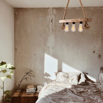 Chandelier Erebos - 105-AV Wooden