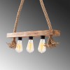 Opviq Chandelier Erebos - 105-AV Wooden