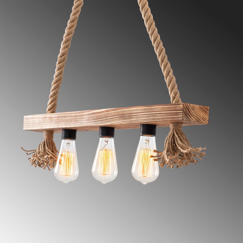 Opviq Chandelier Erebos - 105-AV Wooden