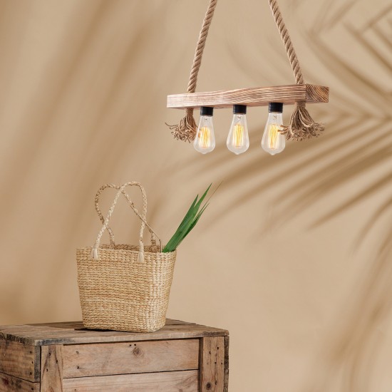 Chandelier Erebos - 105-AV Wooden Opviq Chandelier Erebos - 105-AV Wooden