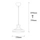Opviq Chandelier Berceste - 182VINTAGE-S Gold