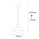 Chandelier Berceste - 189VINTAGE-S Gold