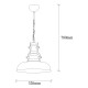 Opviq Chandelier Berceste - 200-S Black