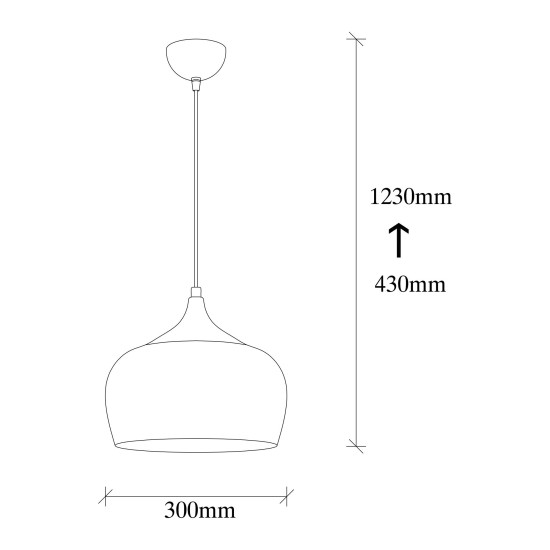 Chandelier Berceste - 211-S Gold