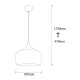 Chandelier Berceste - 212-S Black Chandelier Berceste - 212-S Black