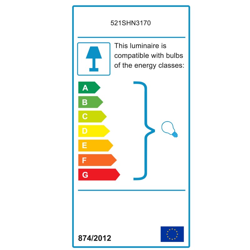 Chandelier Berceste - 212-S Black