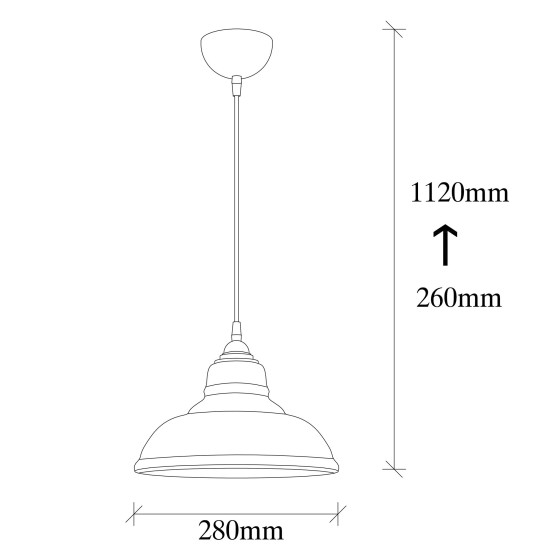 Chandelier Dilberay - 327-S Black Chandelier Dilberay - 327-S Black