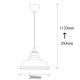 Chandelier Dilberay - 328-S Black Chandelier Dilberay - 328-S Black