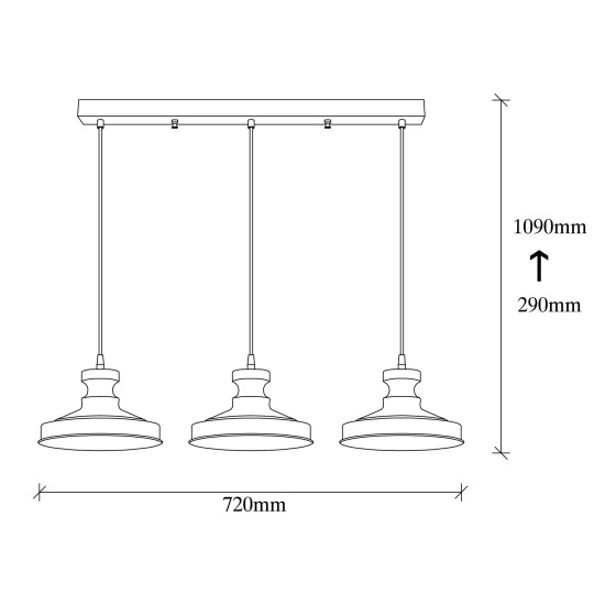 Chandelier Berceste - 182VINTAGE-S1 Vintage