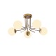 Opviq Chandelier Daisy - 146-AV2 Gold
White
