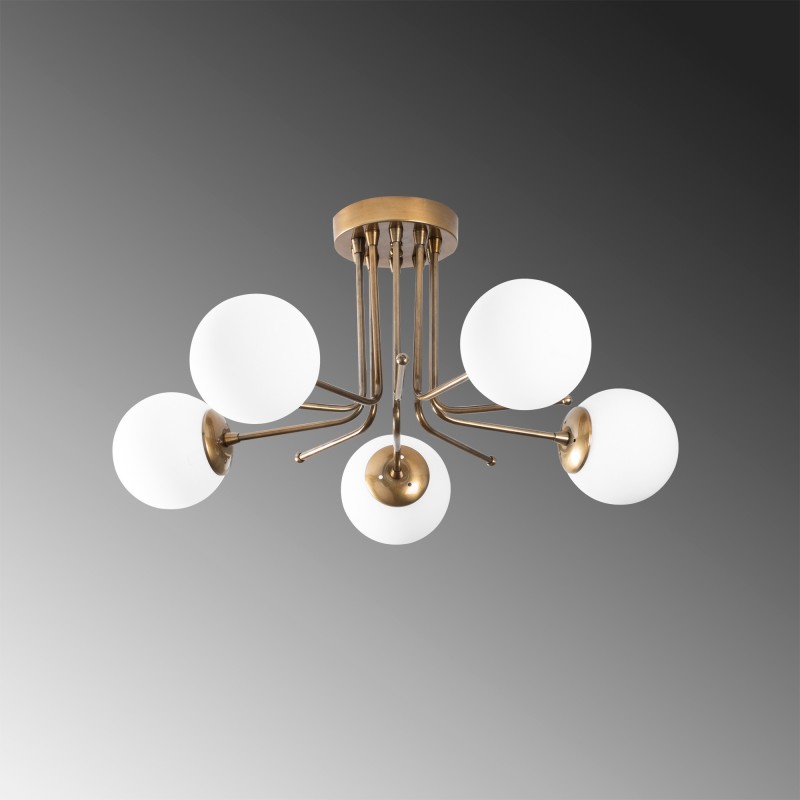 Opviq Chandelier Daisy - 146-AV2 Gold
White
