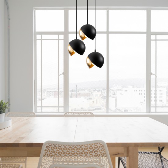 Opviq Chandelier Berceste - 252-S2 Black
Gold
