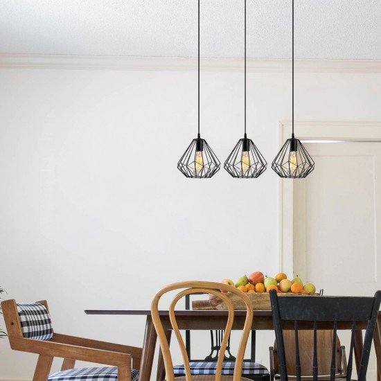 Opviq Chandelier Diamond - 704-S1 Black