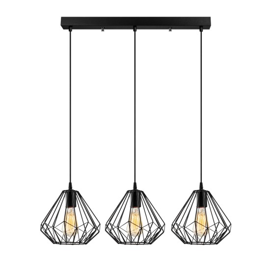 Opviq Chandelier Diamond - 704-S1 Black