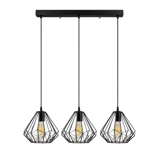Opviq Chandelier Diamond - 704-S1 Black