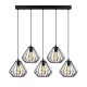 Chandelier Diamond - 704-5S1 Black Opviq Chandelier Diamond - 704-5S1 Black