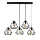 Chandelier Diamond - 704-5S1 Black Opviq Chandelier Diamond - 704-5S1 Black
