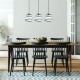 Chandelier Elegance - 706-S1 Black
