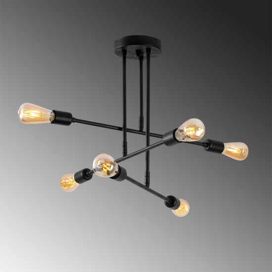 Chandelier Flower - 162 - AV Black Opviq Chandelier Flower - 162 - AV Black