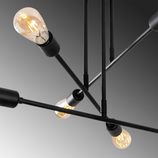 Chandelier Flower - 162 - AV Black Opviq Chandelier Flower - 162 - AV Black