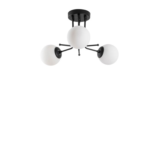 Chandelier Daisy-147-AV3 Black Opviq Chandelier Daisy-147-AV3 Black