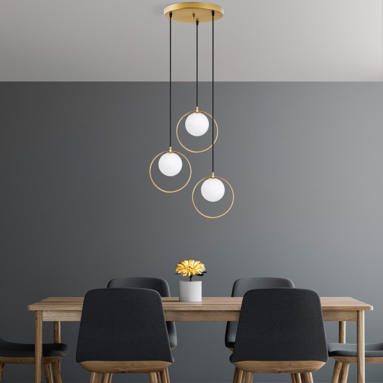 Chandelier Dolunay - 4507 Gold Chandelier Dolunay - 4507 Gold