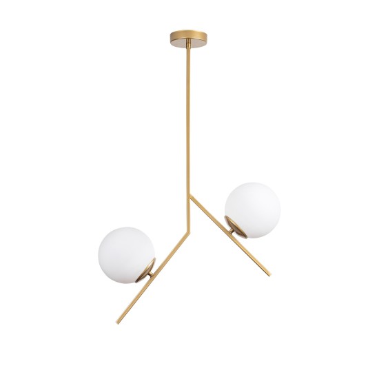 Chandelier Dolunay - 144 - 1 Gold Opviq Chandelier Dolunay - 144 - 1 Gold